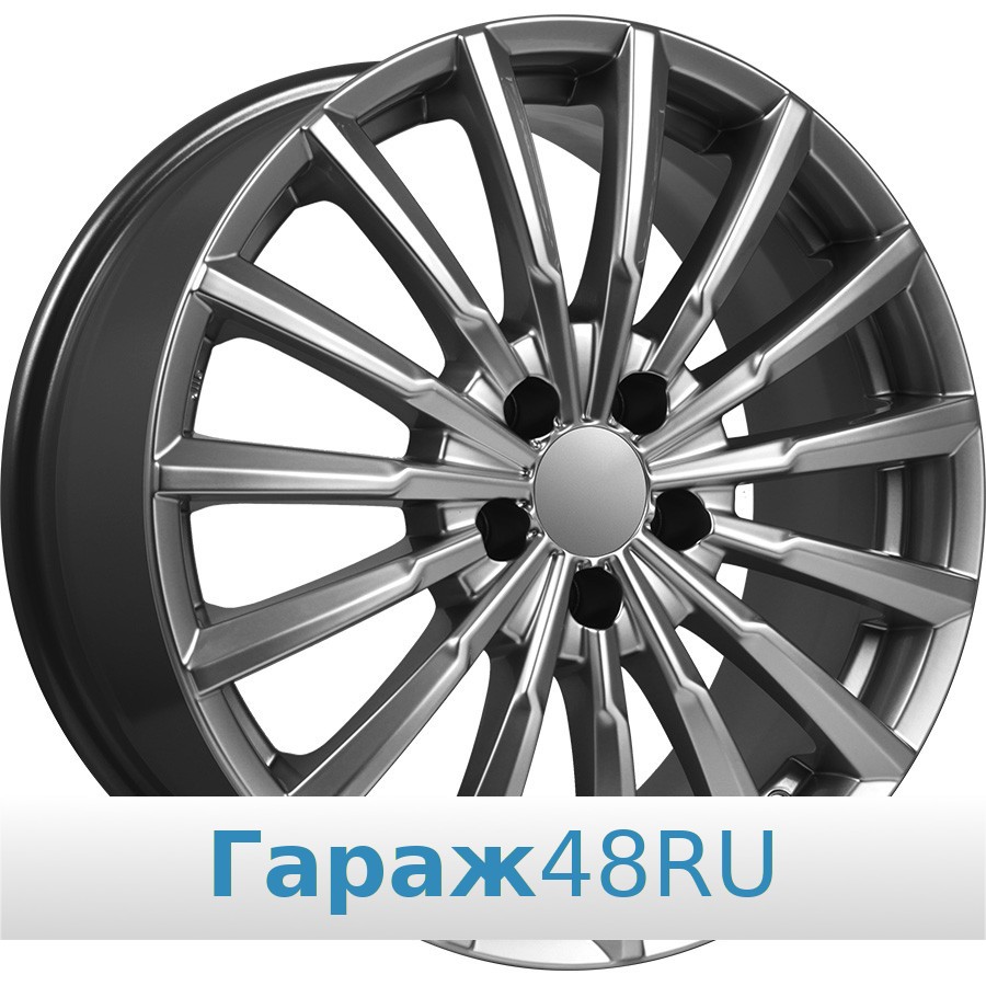 K&amp;K KC562 R14 / 5.5J PCD 4x100 ET 46 ЦО 54.1 Литые Графит