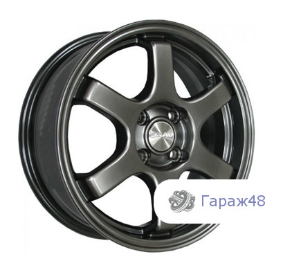 Skad Kioto R15 / 6J PCD 4x100 ET 38 ЦО 67.1 Литые Графит