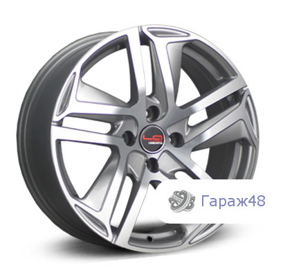 LegeArtis Concept-MI538 R16 / 6.5J PCD 5x114.3 ET 38 ЦО 67.1 Литые Серебристый с полированной лицевой поверхностью