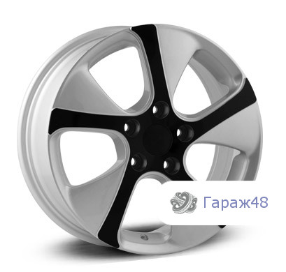 LegeArtis Concept-RN519 R16 / 6.5J PCD 5x114.3 ET 47 ЦО 66.1 Литые Серебристый с черными элементами