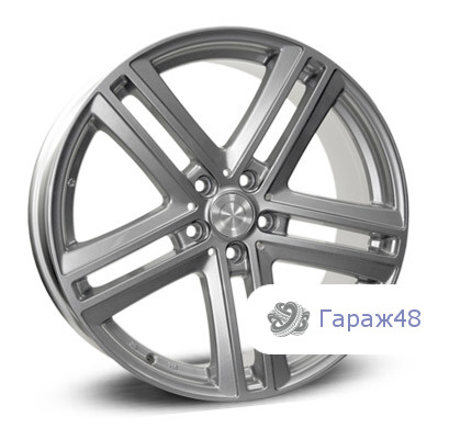 Replica ME66 R19 / 8.5J PCD 5x112 ET 56 ЦО 66.6 Литые Серебристый