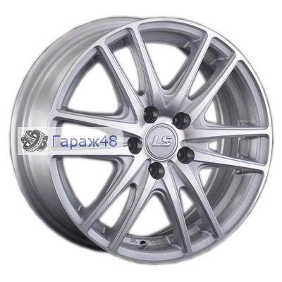 LS 362 R16 / 6J PCD 4x100 ET 50 ЦО 60.1 Литые Серебристый полированный
