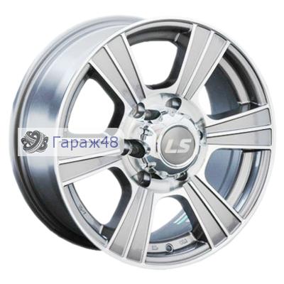 LS 160 R16 / 7J PCD 5x139.7 ET 35 ЦО 98.5 Литые Серебристый полированный